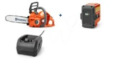 Husqvarna 330i Kettingzaag Accu & Lader