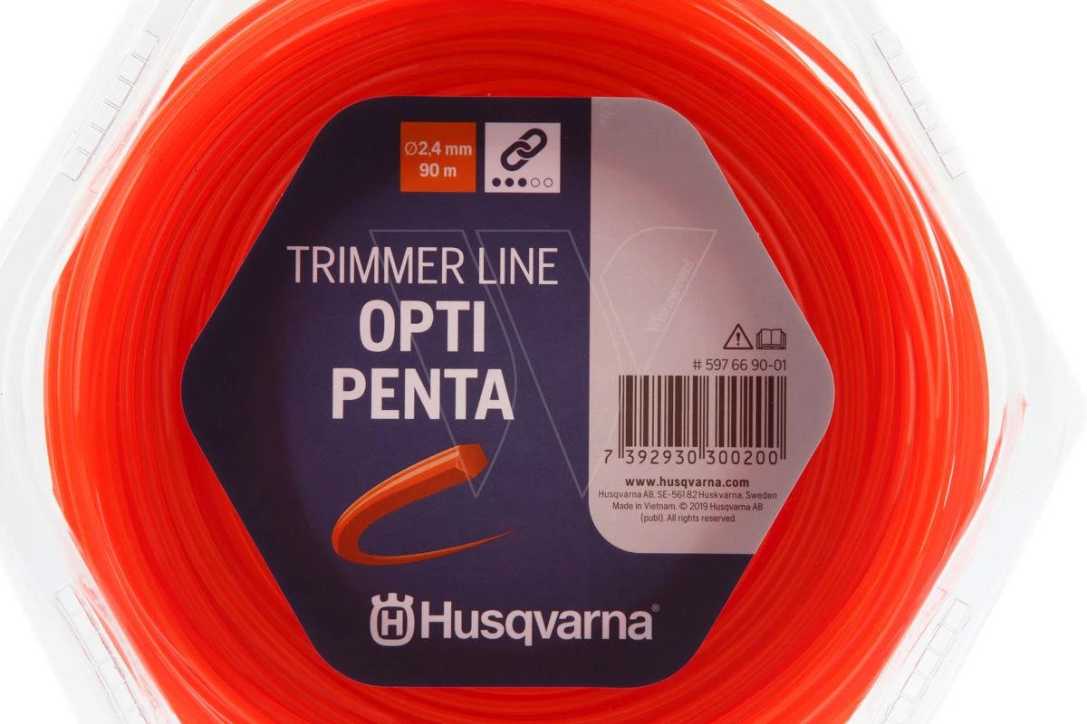 Husqvarna opti penta ø2.4mm 90m oranje Husqvarna Opti Penta ø2.4mm 90m Oranje -Husqvarna 597669001 1 Husqvarna