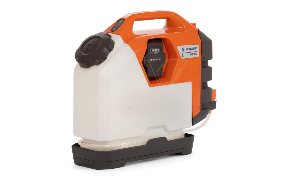 Husqvarna wt15i watertank + accu & lader Husqvarna Wt15i Watertank + Accu & Lader -Husqvarna 599582409 1 HUSQVARNA20WT15I20WATERTANK20DOORSLIJPERS