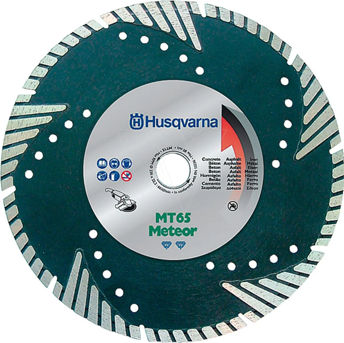 Husqvarna diamant zaagblad mt65 300 m/m Husqvarna Diamant Zaagblad Mt65 300 M/m -Husqvarna HUSQVARNA20MT65